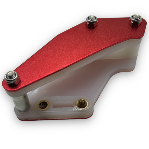 Red Pit Bike Chain Guide
