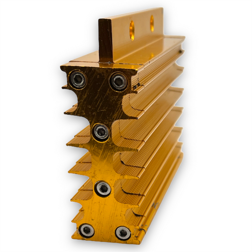 Gold CNC Pit Bike Cooler (Radiator Only)