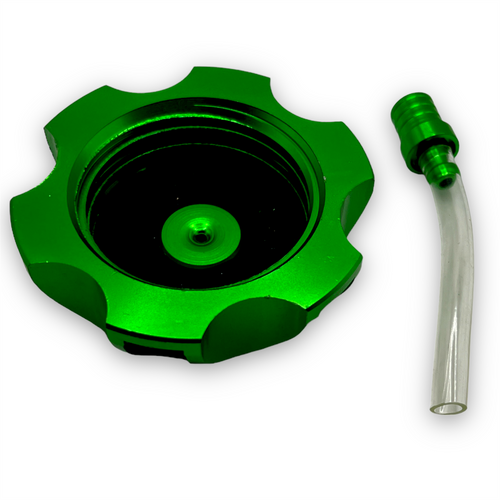 Green CNC Pit Bike Fuel Cap