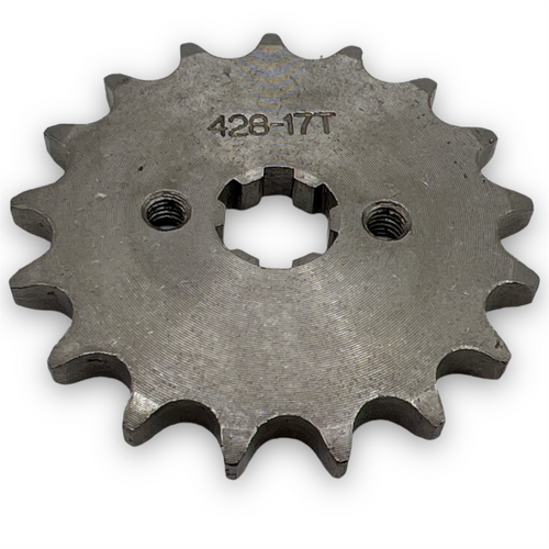 17 Tooth 428 Pit Bike Front Sprocket (17mm)