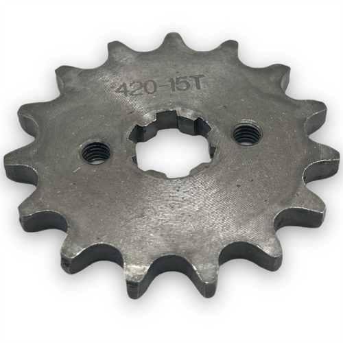 15 Tooth 420 Pit Bike Front Sprocket (17mm)