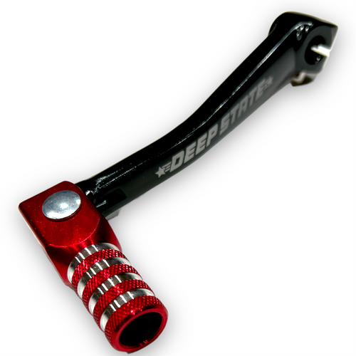 Red DEEP STATE Pit Bike Gear Shifter