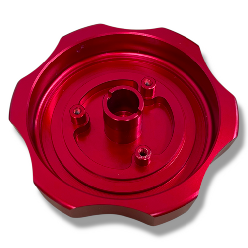 Red CNC KTM Style TCB / BRZ / Symoto Pit Bike Fuel Cap