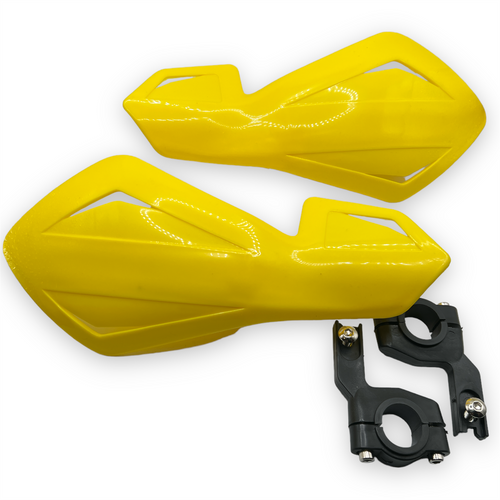 Yellow Pit Bike Hand Guards