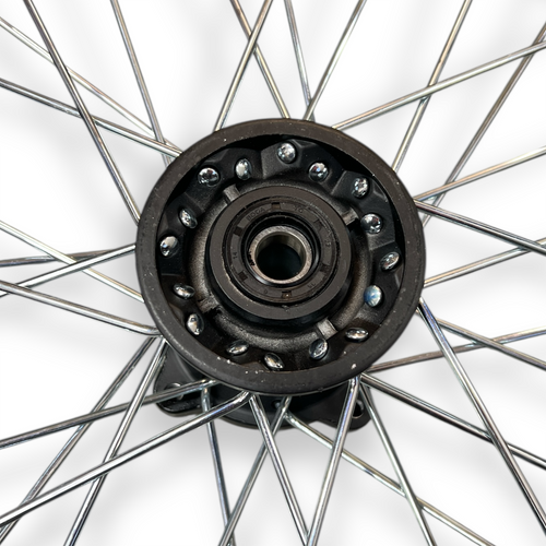 Black 17" SDG Pit Bike Front Wheel With Tyre