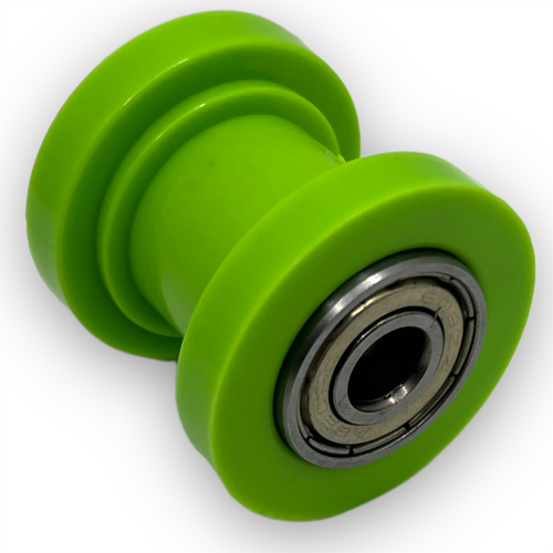 Green 8mm Pit Bike Chain Roller (Bobbin)