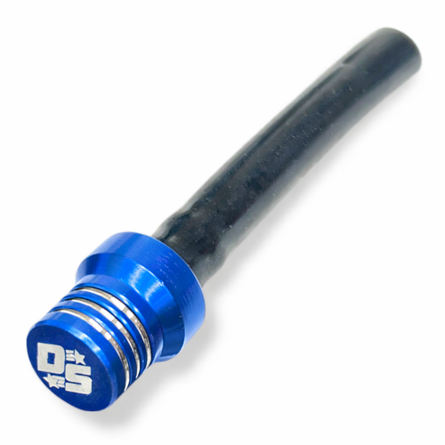 Blue DEEP STATE Pit Bike Fuel Tank Breather Hose