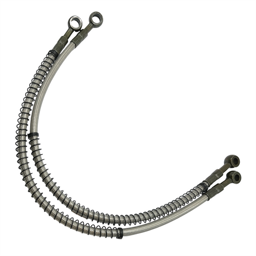 Braided Pit Bike Oil Cooler Hose 8mm/10mm Banjo Bolt
