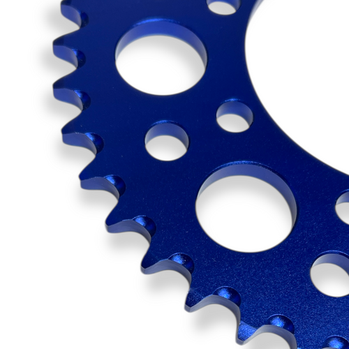 DEEP STATE 32 Tooth 420 SDG Pit Bike Rear Sprocket - BLUE