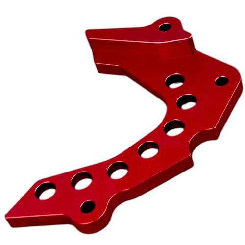 Red CNC KLX110 Chain Guard (2002 - Present)