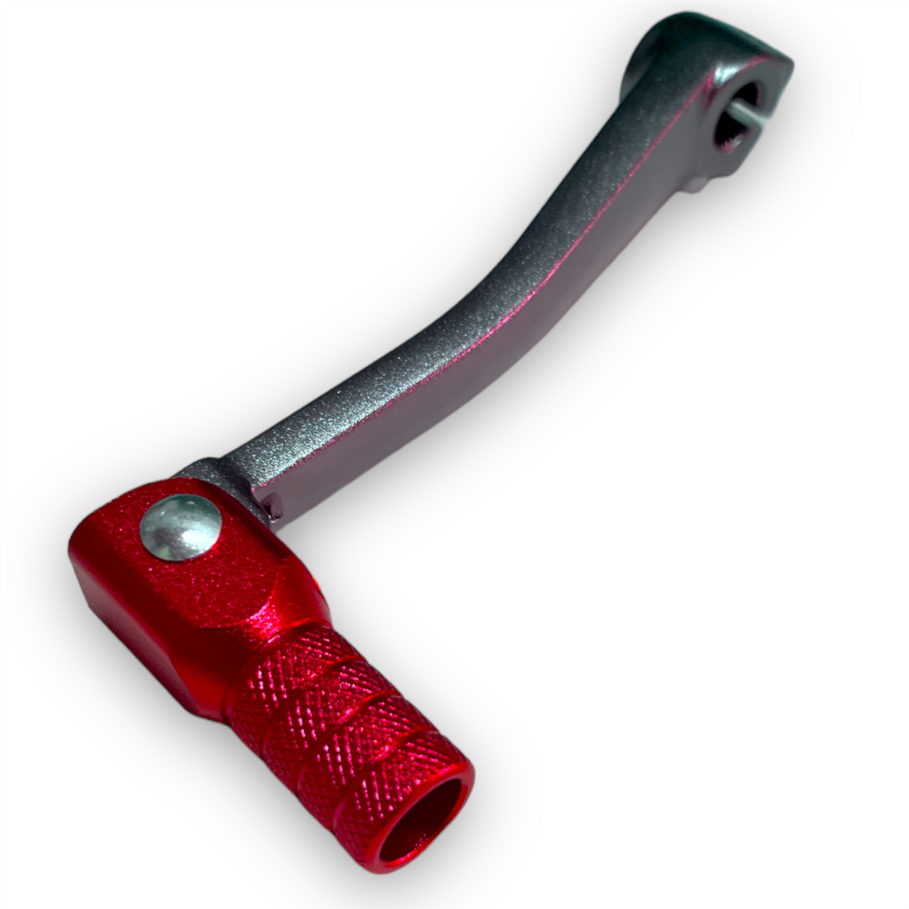 Red Tip CNC Folding Pit Bike Gear Lever