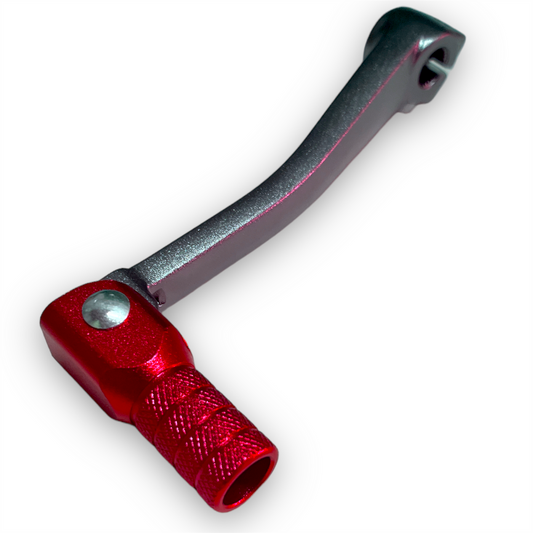 Red Tip CNC Folding Pit Bike Gear Lever