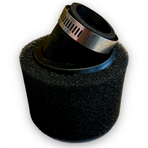 45mm Angled Black Foam Pit Bike Air Filter