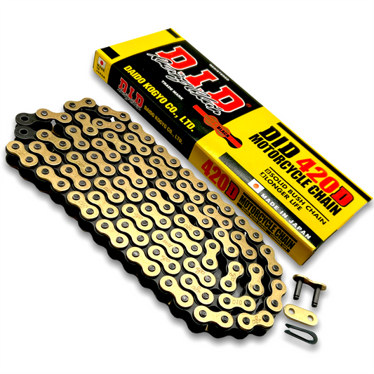 108 Link 420 Pitch DID Gold Pit Bike Chain