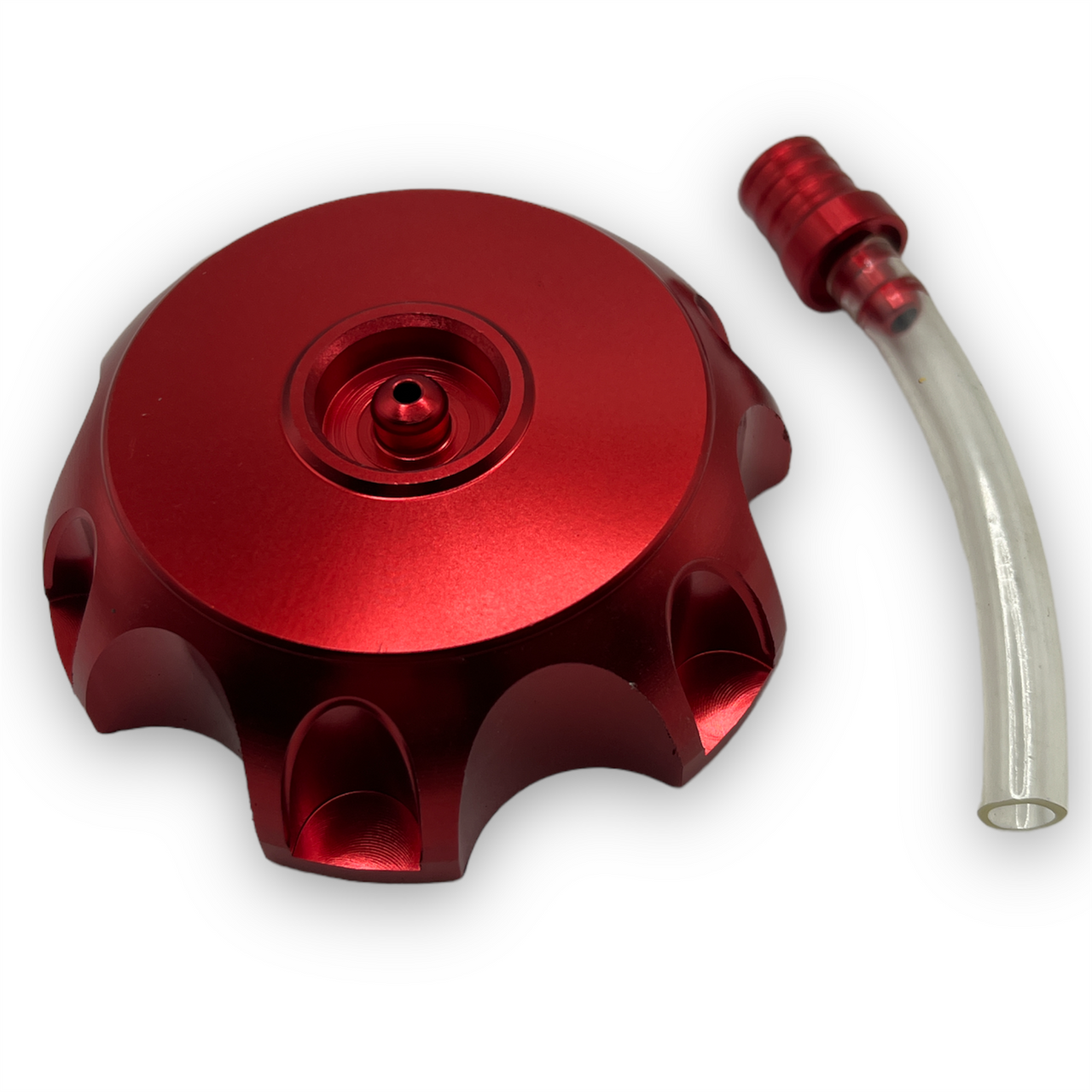 Red CNC Pit Bike Fuel Cap