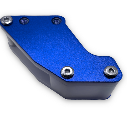 Blue Pit Bike Chain Guide