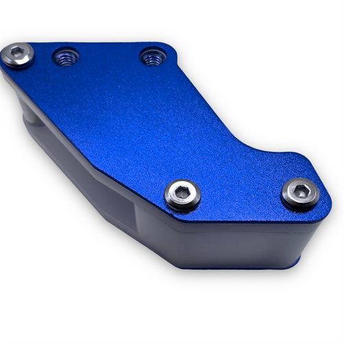 Blue Pit Bike Chain Guide