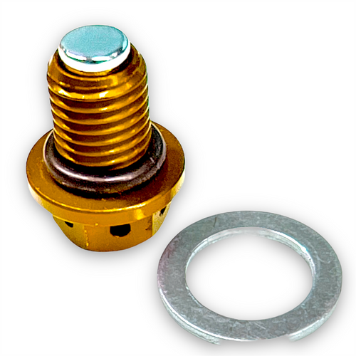 Gold Magnetic Pit Bike Sump Plug