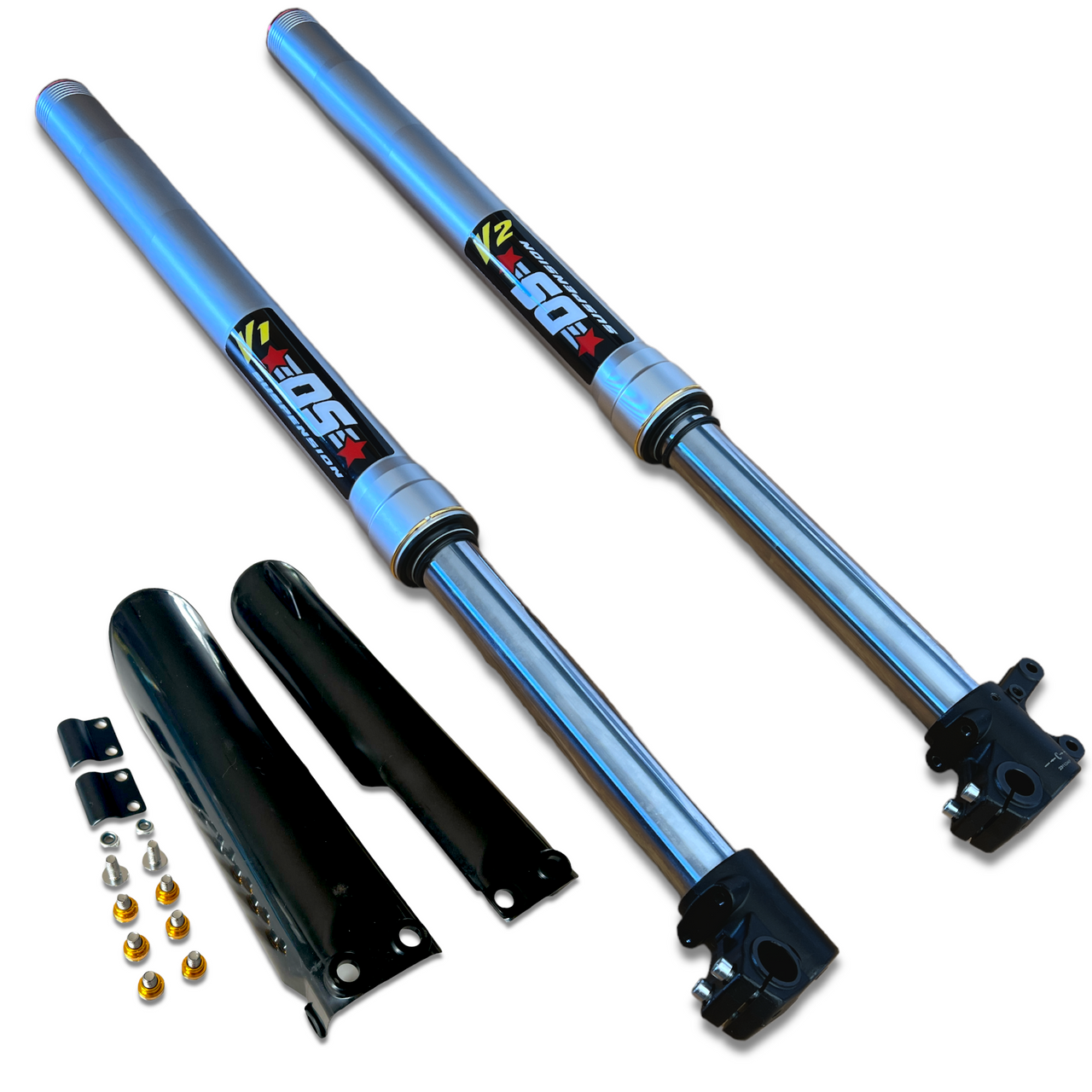 730mm Volt V2 Pit Bike Front Forks (45mm / 48mm)