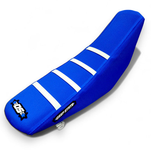 Blue DEEP STATE CRF110 Pit Bike Gripper Seat Cover