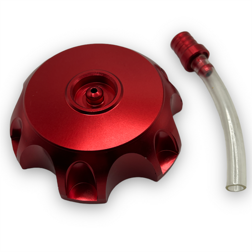 Red CNC Pit Bike Fuel Cap