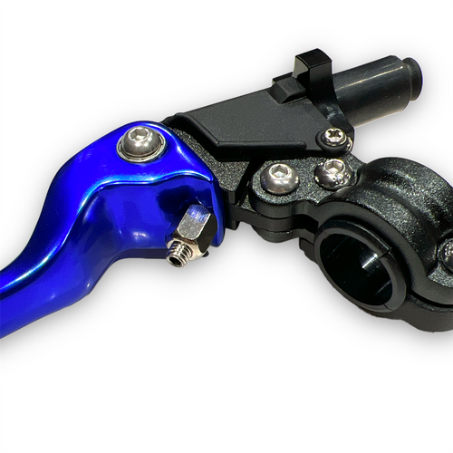 Blue Deep State Pit Bike Clutch And Brake Levers