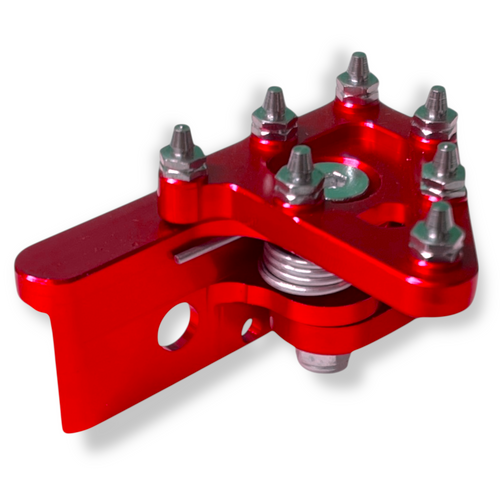 Red CNC Pit Bike Brake Lever Tip