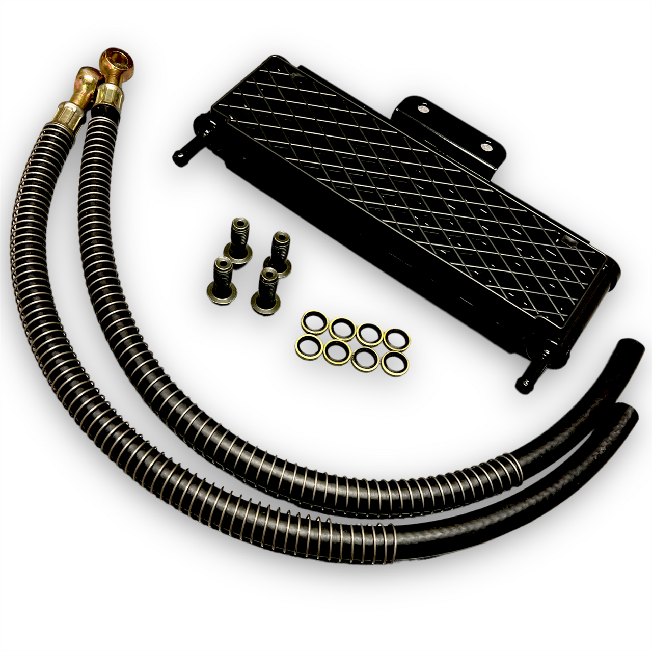 Pit Bike Wide Oil Cooler Kit