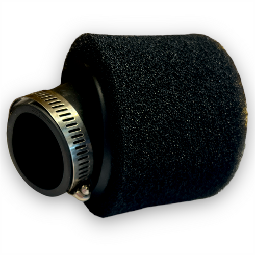 42mm Angled Black Foam Pit Bike Air Filter