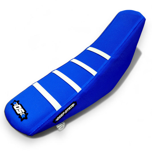 Blue DEEP STATE CRF110 Pit Bike Gripper Seat Cover