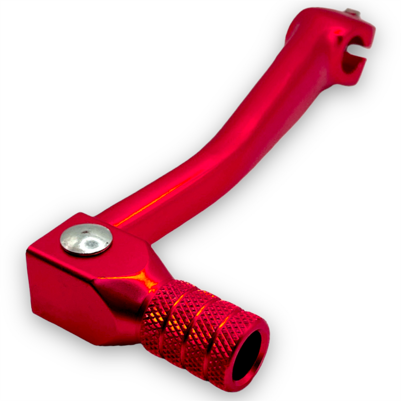 Red CNC Folding Pit Bike Gear Lever