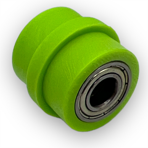 Green 10mm Ridged Pit Bike Chain Roller
