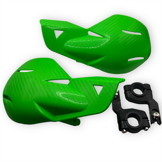 Green Pit Bike Hand Guards