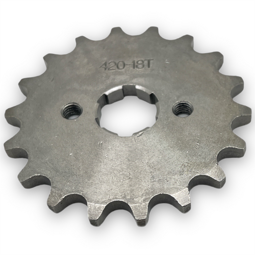 18 Tooth 420 Pit Bike Front Sprocket (17mm)