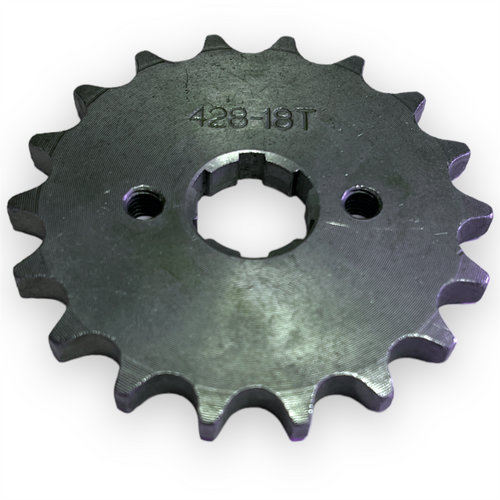 18 Tooth 428 Pit Bike Front Sprocket (20mm)