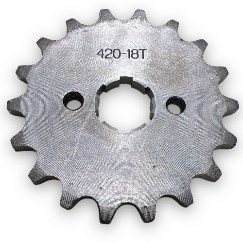 18 Tooth 420 Pit Bike Front Sprocket (20mm)