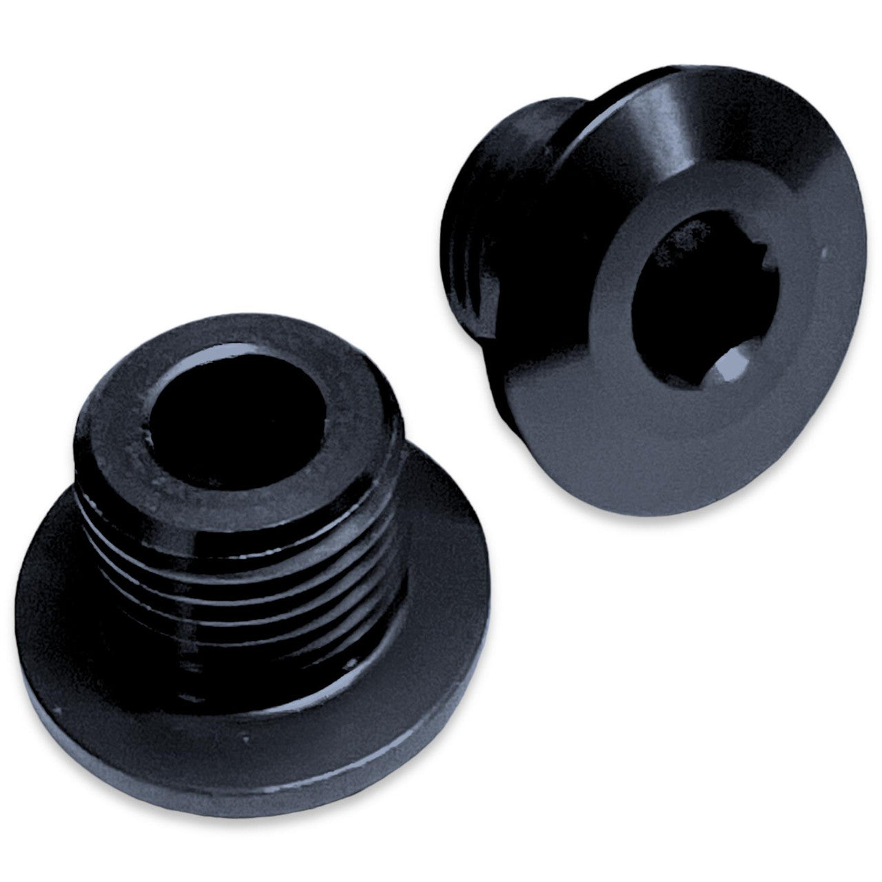 Black CNC Sur-Ron Front Axle Nut