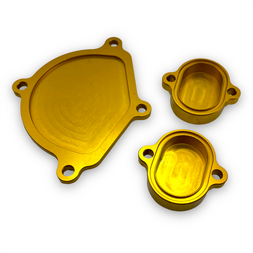 Gold YX160 CNC Pit Bike Bling Kit