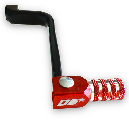 Red DEEP STATE KLX110 Gear Shifter