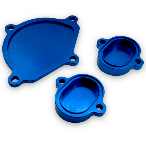 Blue YX160 CNC Pit Bike Bling Kit