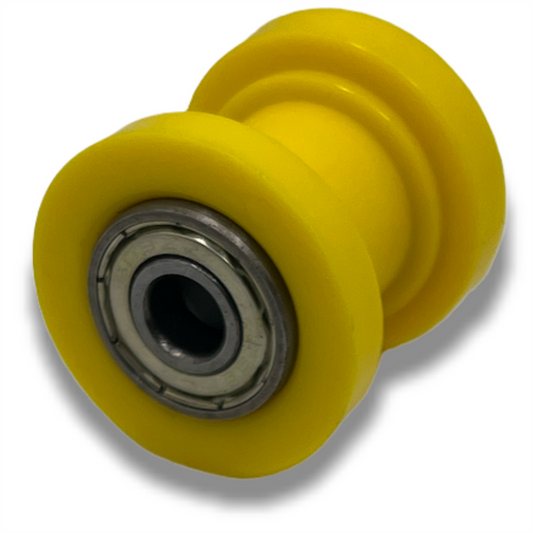 Yellow 8mm Pit Bike Chain Roller (Bobbin)