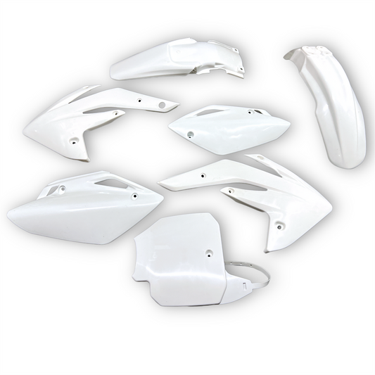 White Honda CRF150 Plastics Set