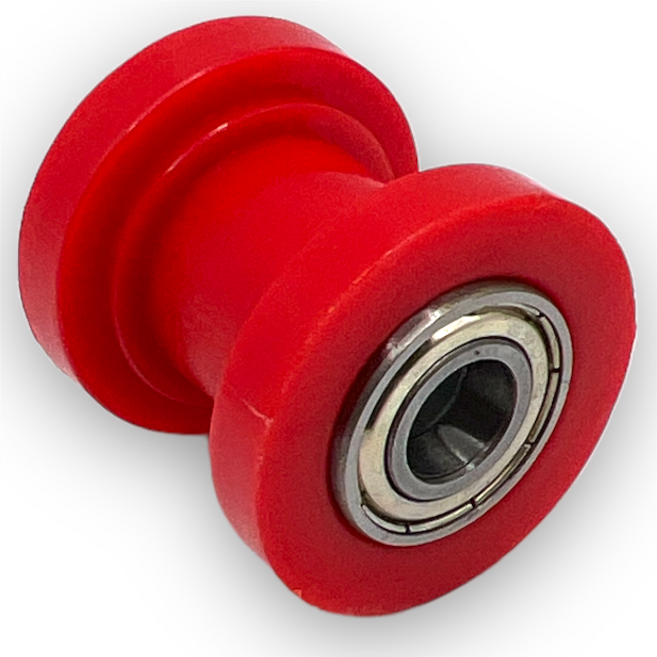 Red 10mm Pit Bike Chain Roller (Bobbin)