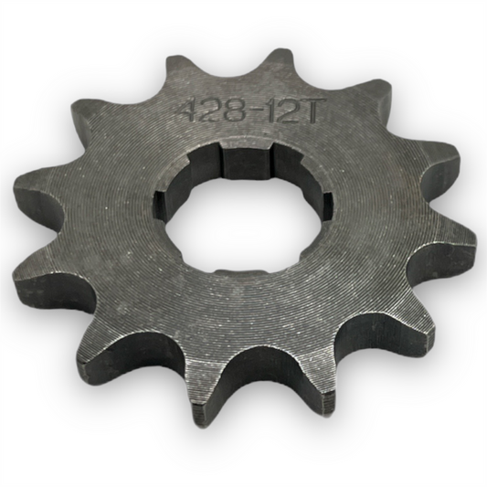 12 Tooth 428 Pit Bike Front Sprocket (20mm)