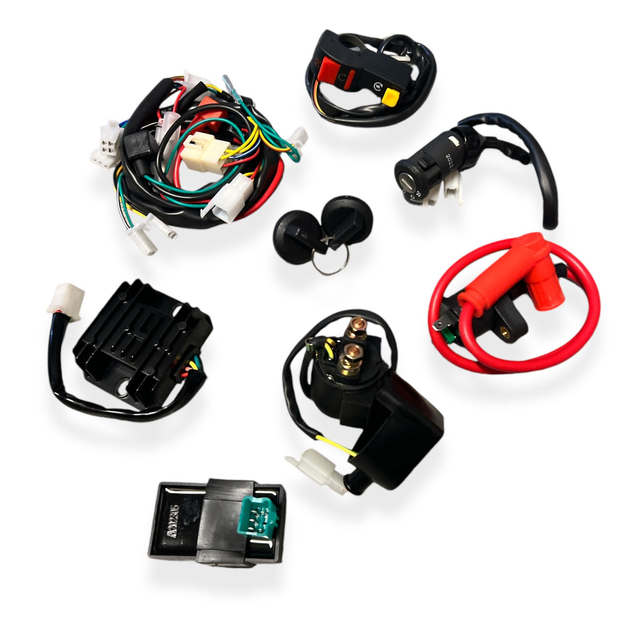 Zongshen 190cc (Z190) Complete Pit Bike Wiring Loom