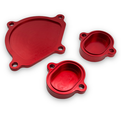 Red YX160 CNC Pit Bike Bling Kit