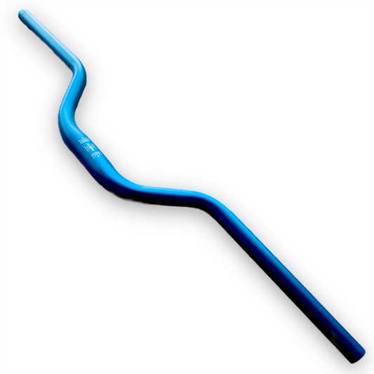 Blue High Rise Sur-Ron Handlebars