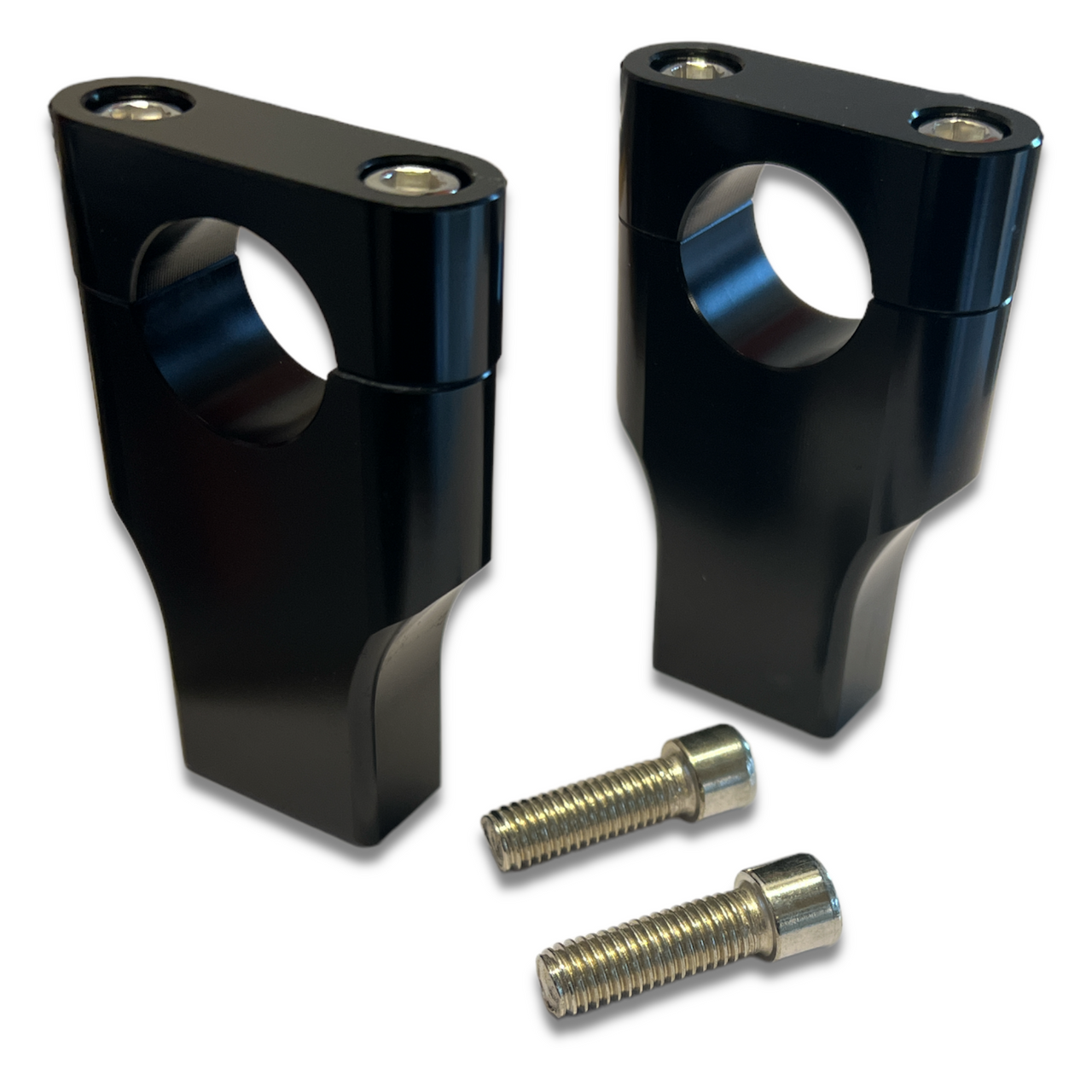 Black 28mm Pit Bike Fatbar Handle Bar Risers