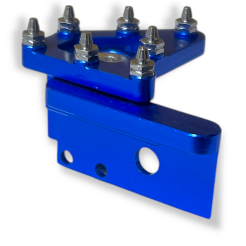 Blue CNC Pit Bike Brake Lever Tip