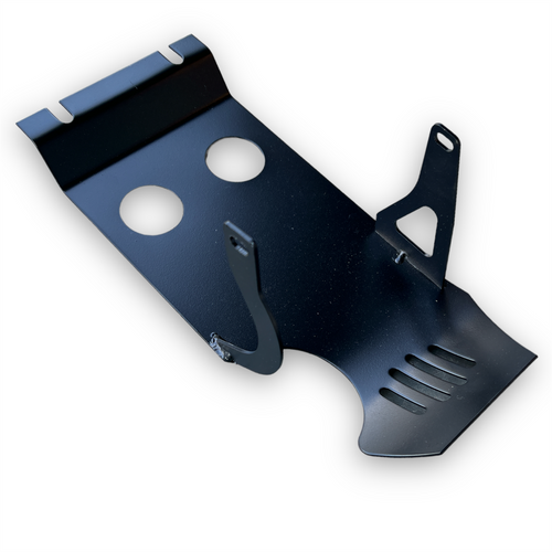 Black z190 Pit Bike Sump Guard